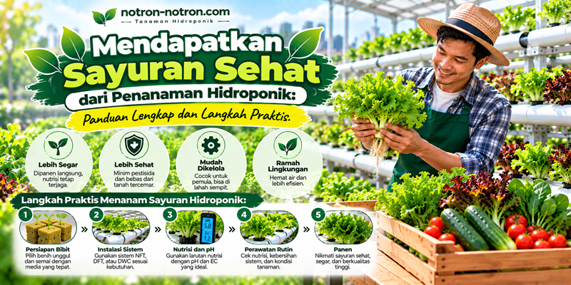 Mendapatkan Sayuran Sehat dari Penanaman Hidroponik: Panduan Lengkap dan Langkah Praktis